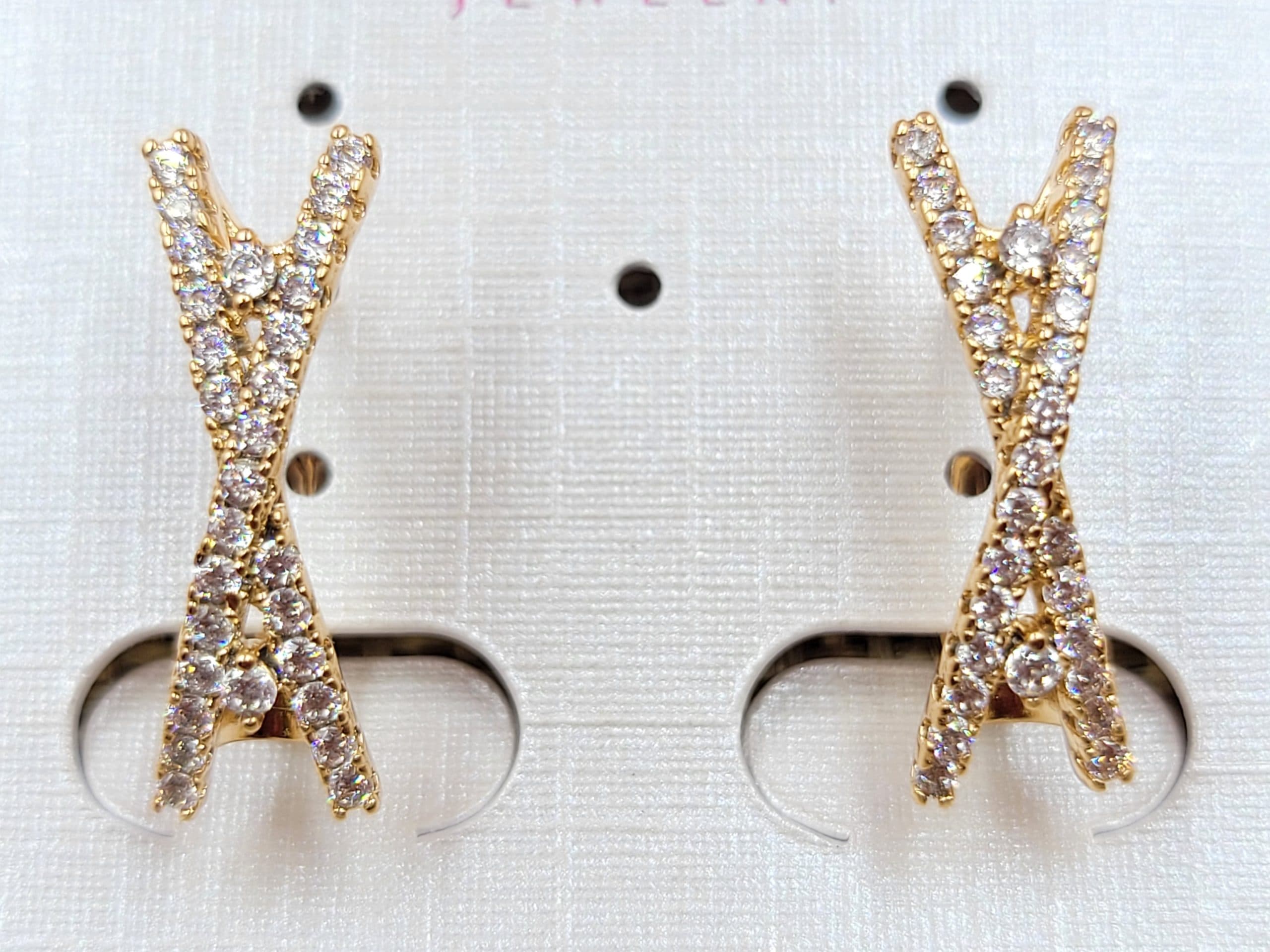 Сережки Xuping 5 мм в. 20 мм 18к англійський замок