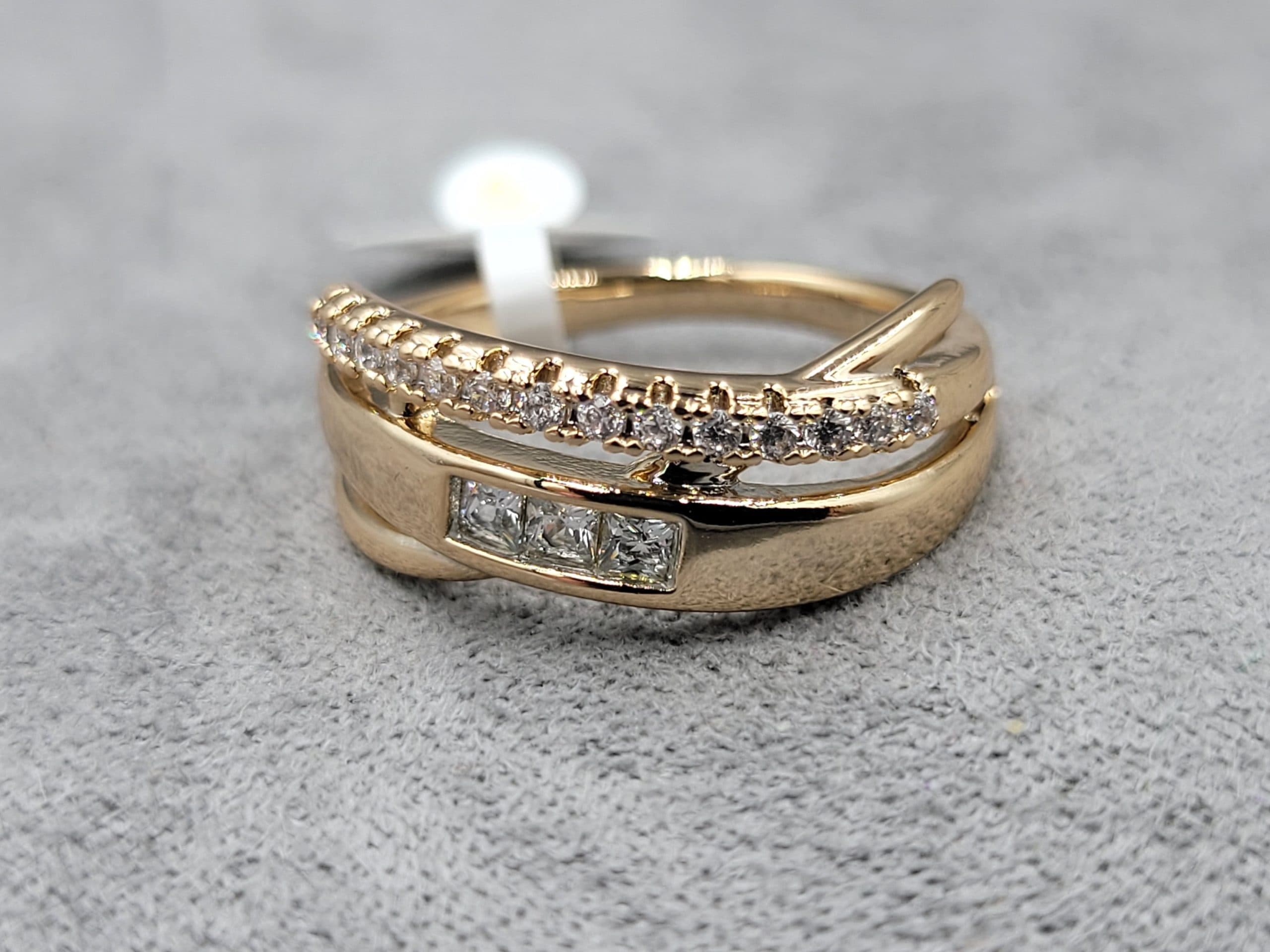 Кільце Xuping 8 мм колір 18к тільки 16 розмір