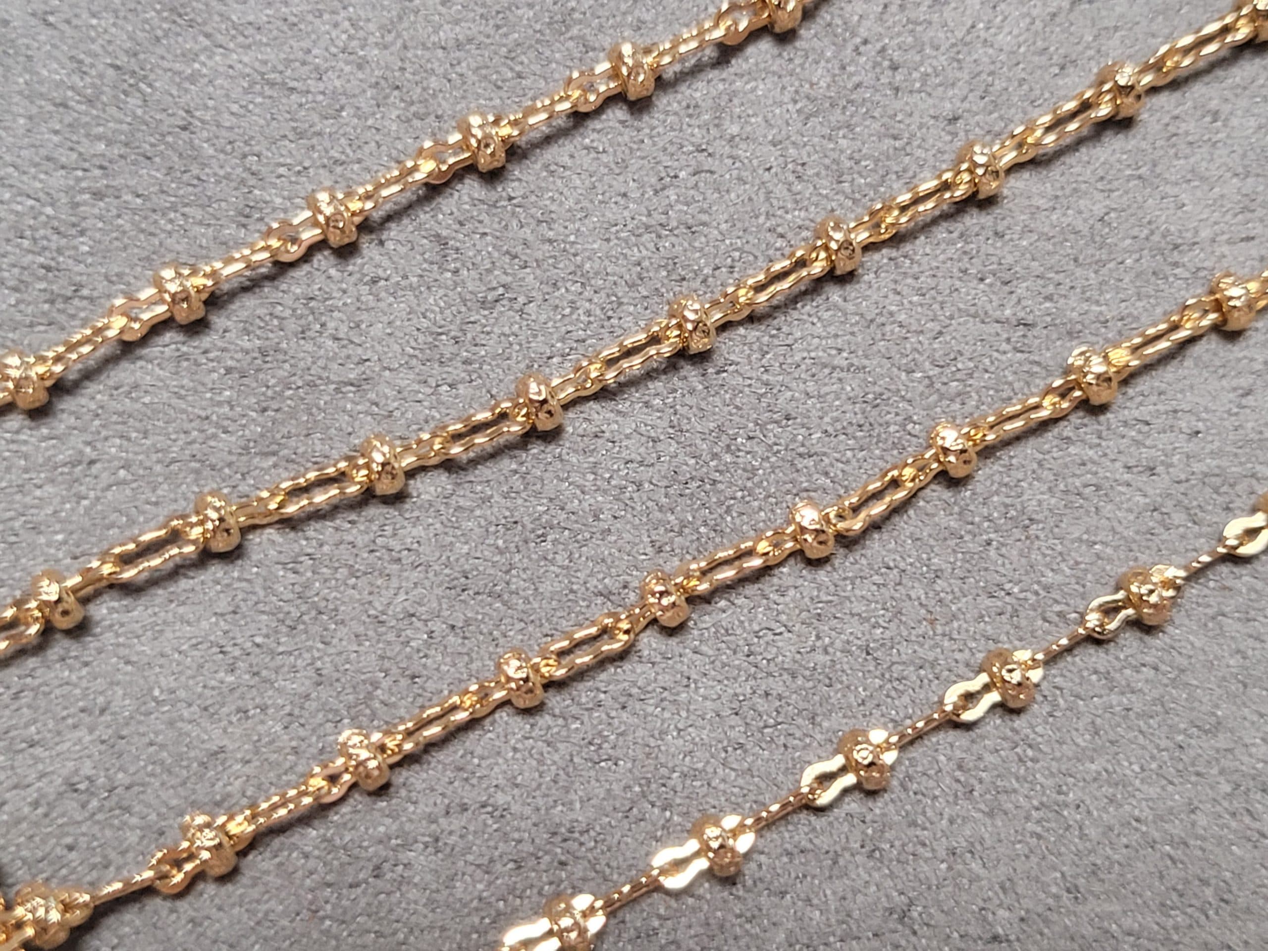 Ланцюжок Xuping 2,8 мм довжина 45 см + 5 см  позолота 18к