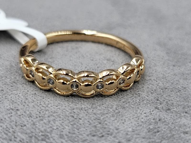 Кільце Xuping 4,3 мм (16 розмір) колір 18к