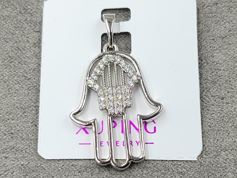 Кулон Xuping 17 мм висота 30 мм родій