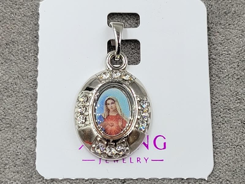 Іконка Xuping 13 мм висота 25 мм родій