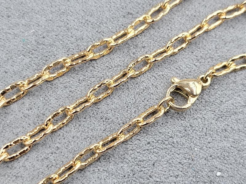 Ланцюг Xuping 3 мм довжина 55 см колір золото