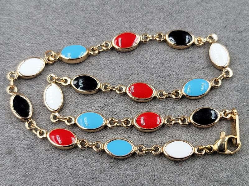 Браслет Xuping 6 мм довжина 28 см колір 18к  ( зі з'ємними ланками)