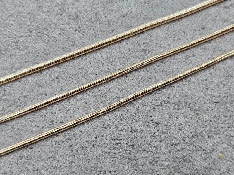 Ланцюг Xuping 1 мм довжина 60 см колір золото