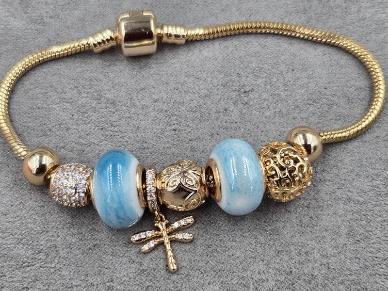 Браслет Xuping довжина 19 см колір золото