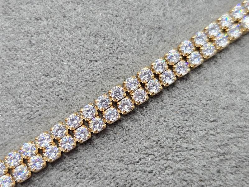 Браслет Xuping 4,5 мм довжина 17+2 см колір 18к