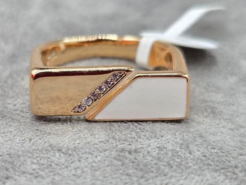 Каблучка Xuping 6 мм роз'ємна колір 18к