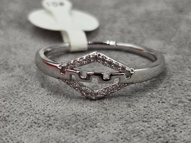 Каблучка Xuping 8 мм ( 19,20 розмір) родій