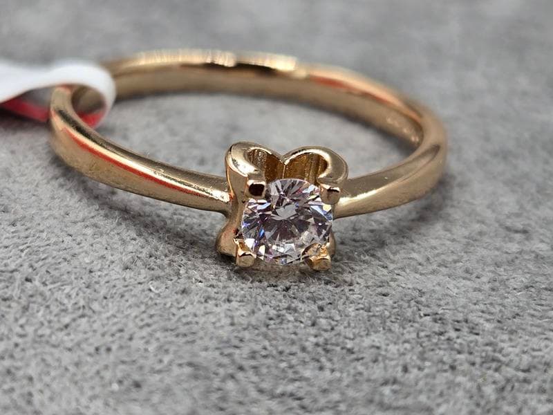 Каблучка Xuping 6 мм (20 розмір) колір 18к