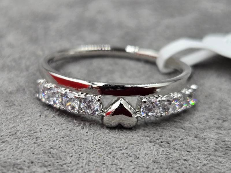 Каблучка Xuping 6 мм (16,17,18,19 розмір) родій