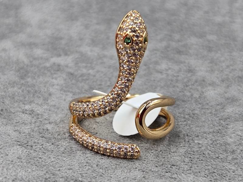 Каблучка Xuping 26 мм роз'ємна колір 18к