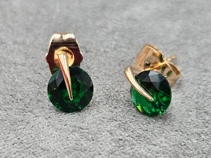 Гвоздики Xuping 7 мм колір 18к