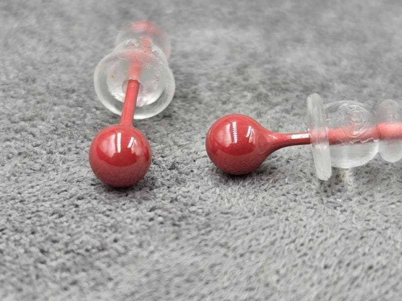 Гвоздики Xuping 4 мм колір 18к