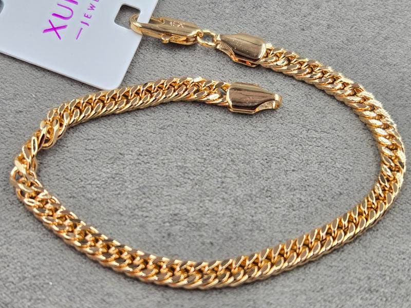 Браслет Xuping 4,5 мм довжина 19 см колір золото