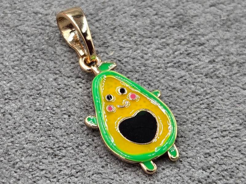 Кулон Xuping 9 мм висота 22 мм колір 18к