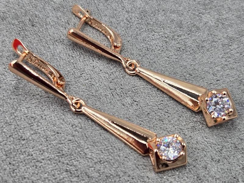 Сережки Fallon 9,5*43 мм англійський замок