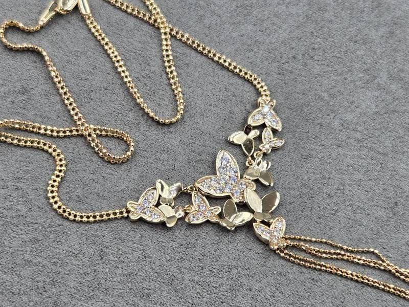 Кол'є Xuping довжина 45 см колір золото 18к