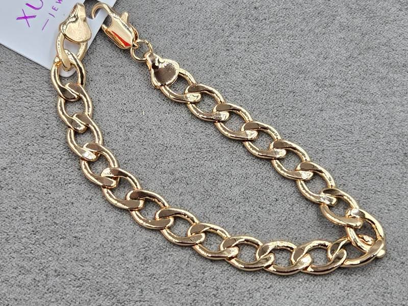 Браслет Xuping 8 мм довжина 19 см колір золото