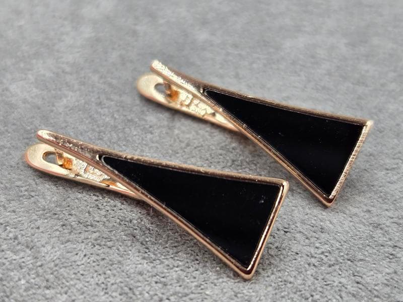 Сережки Fallon 10 мм висота 24 мм англійський замок