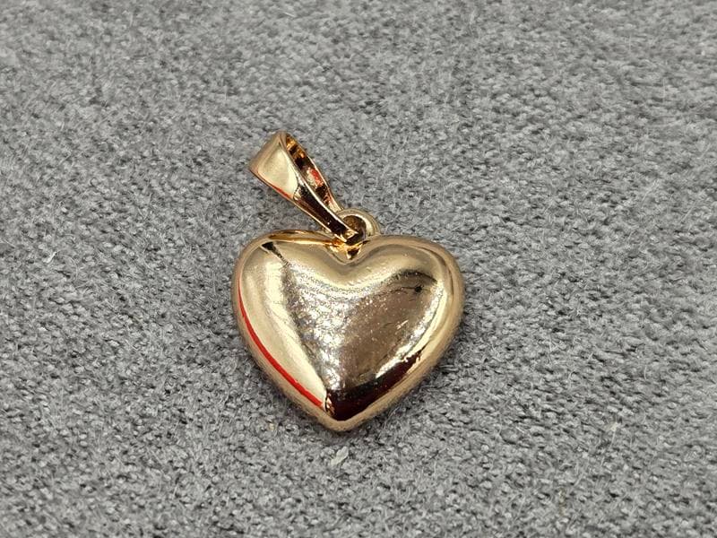 Кулон Xuping 12 мм висота 18 мм колір 18к