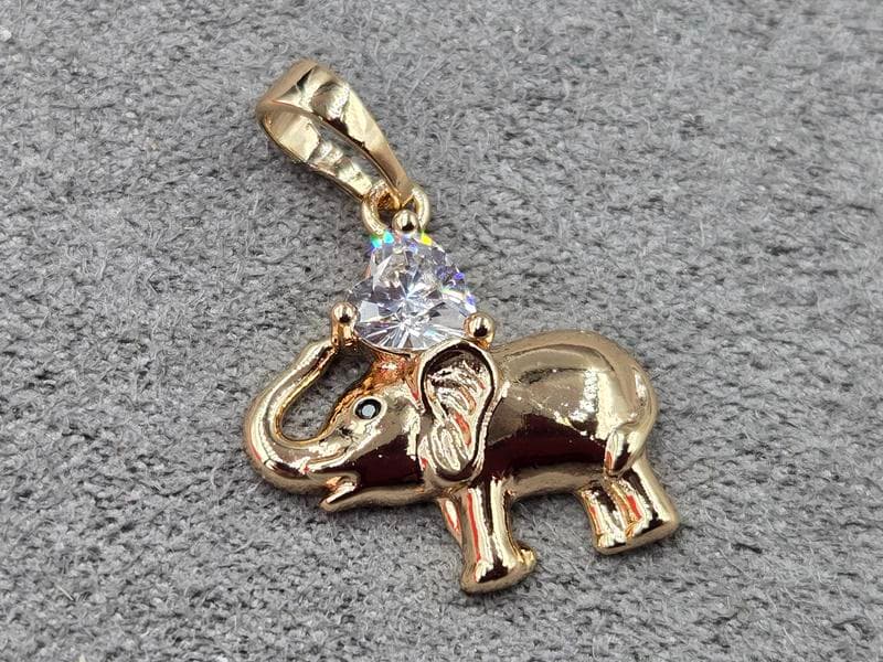 Кулон Xuping 16 мм висота 23 мм колір 18к