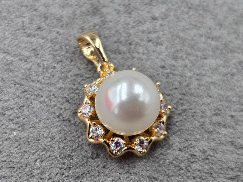 Кулон Xuping 14 мм висота 22 мм колір 18к