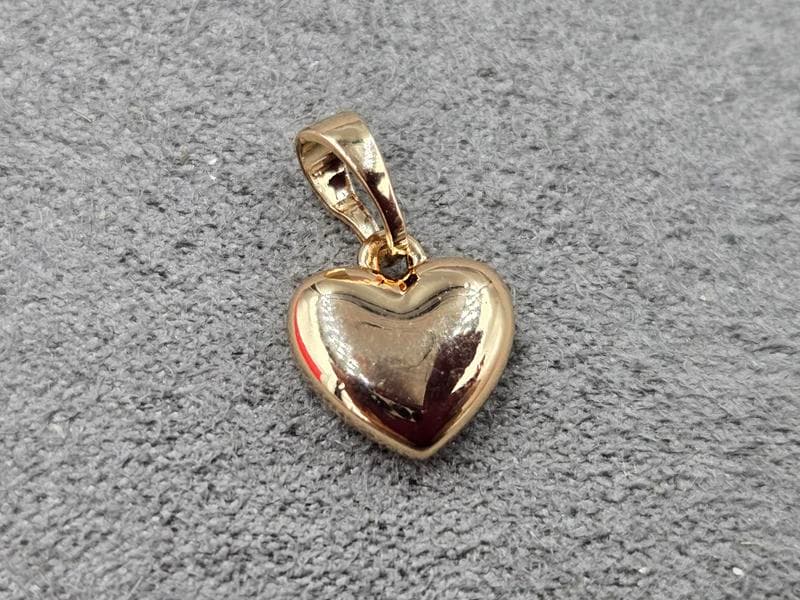 Кулон Xuping 10 мм висота 16 мм колір 18к