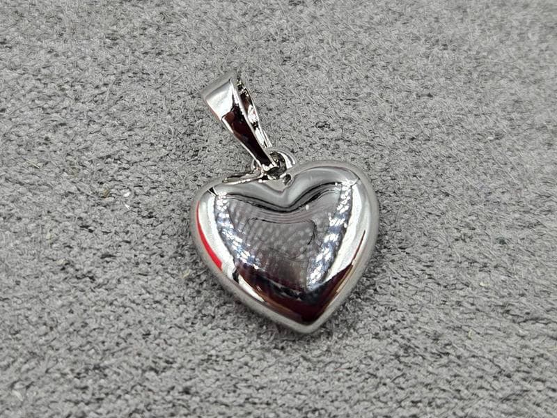 Кулон Xuping 12 мм висота 18 мм родій