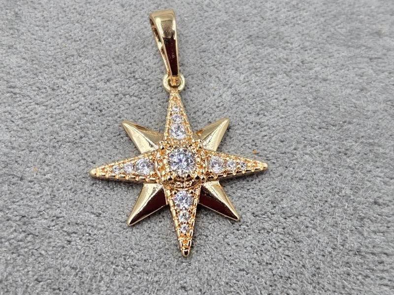 Кулон Xuping 19 мм висота 28 мм колір 18к