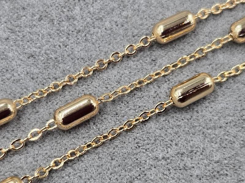 Ланцюг Xuping 3,6*7+1,7 мм довжина 45 см колір золото