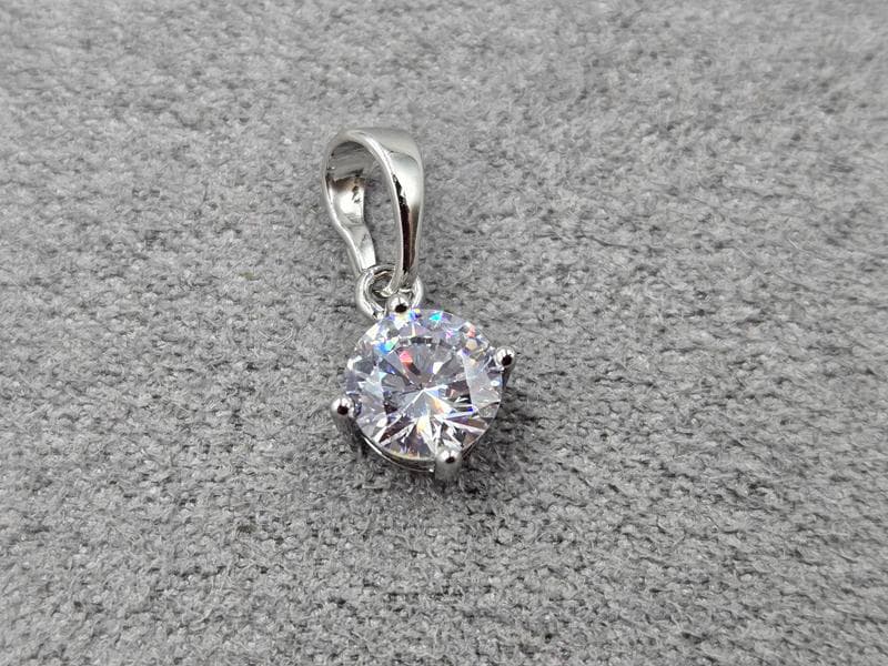 Кулон Xuping 7,5 мм висота 15 мм родій