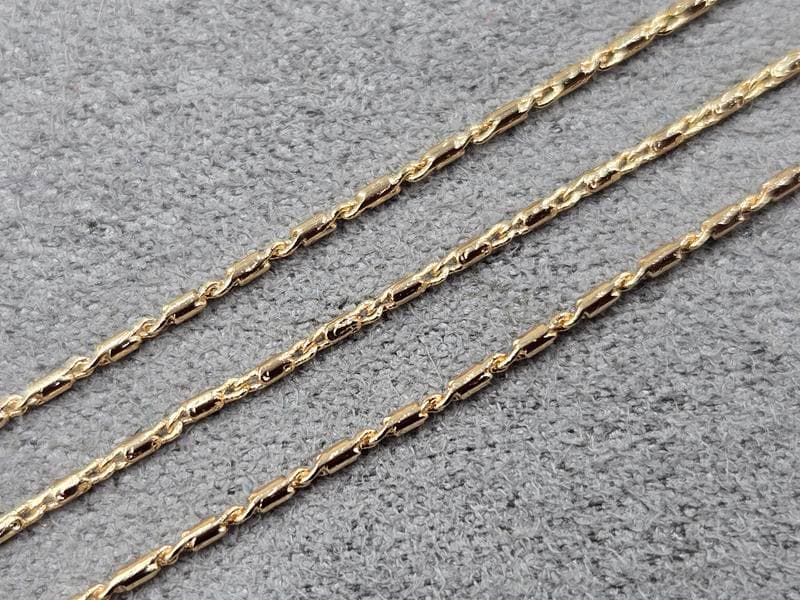 Ланцюг Xuping 1 мм довжина 60 см колір золото