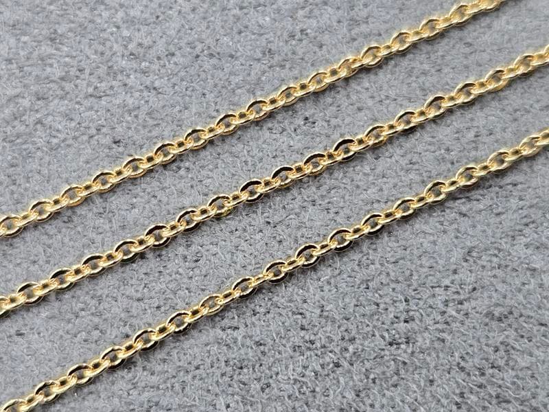 Ланцюг Xuping 1 мм довжина 50 см колір золото