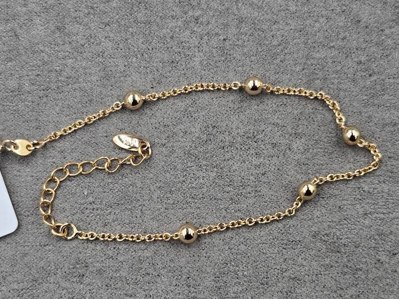 Браслет Xuping 4+1,7 мм довжина 17+3 см колір золото