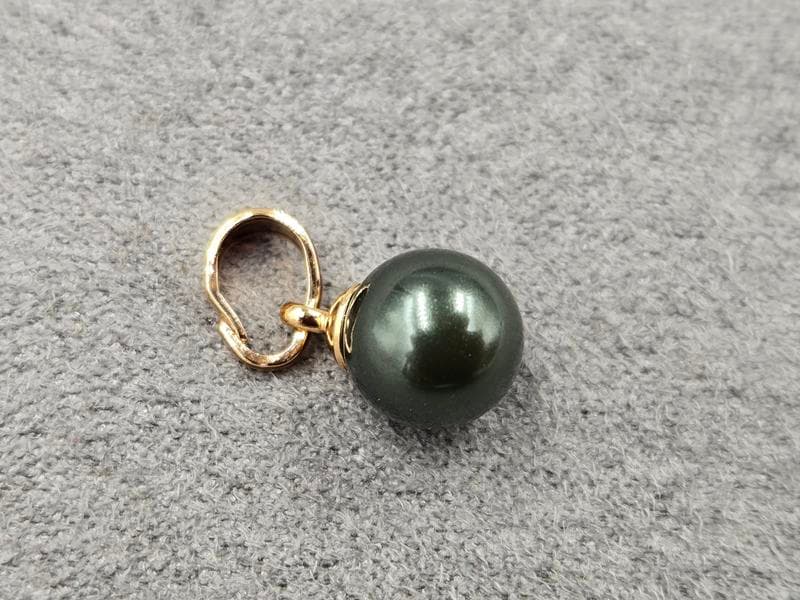 Кулон Xuping 8 мм висота 17 мм колір 18к