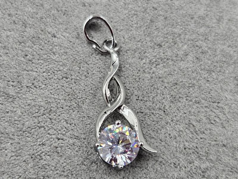 Кулон Xuping 11 мм висота 30 мм родій