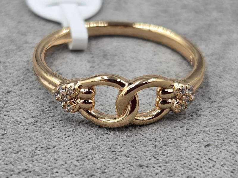 Каблучка Xuping 7 мм (16,17,18,19 розміри) колір 18к