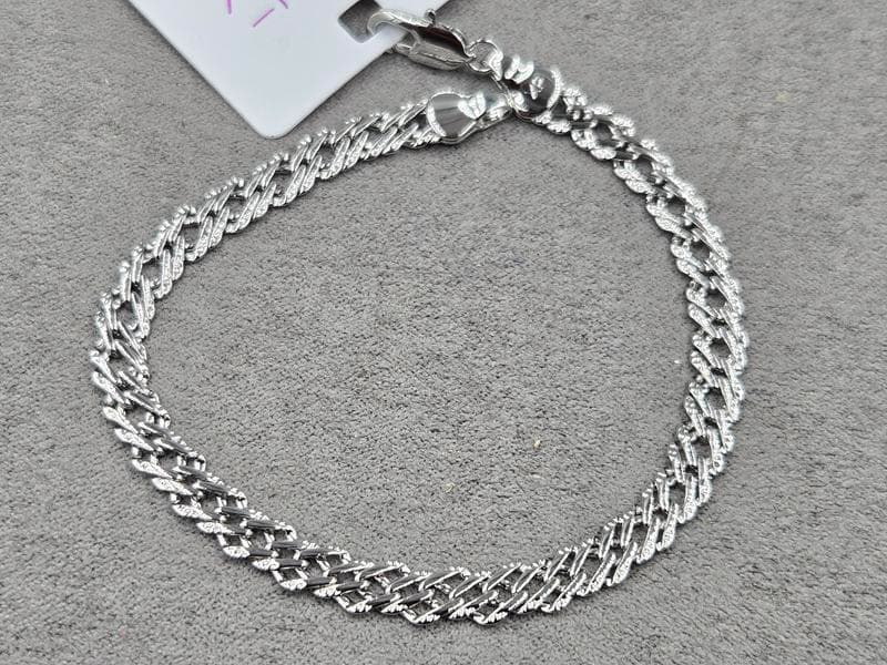 Браслет Xuping 6 мм довжина 19 см колір сталь