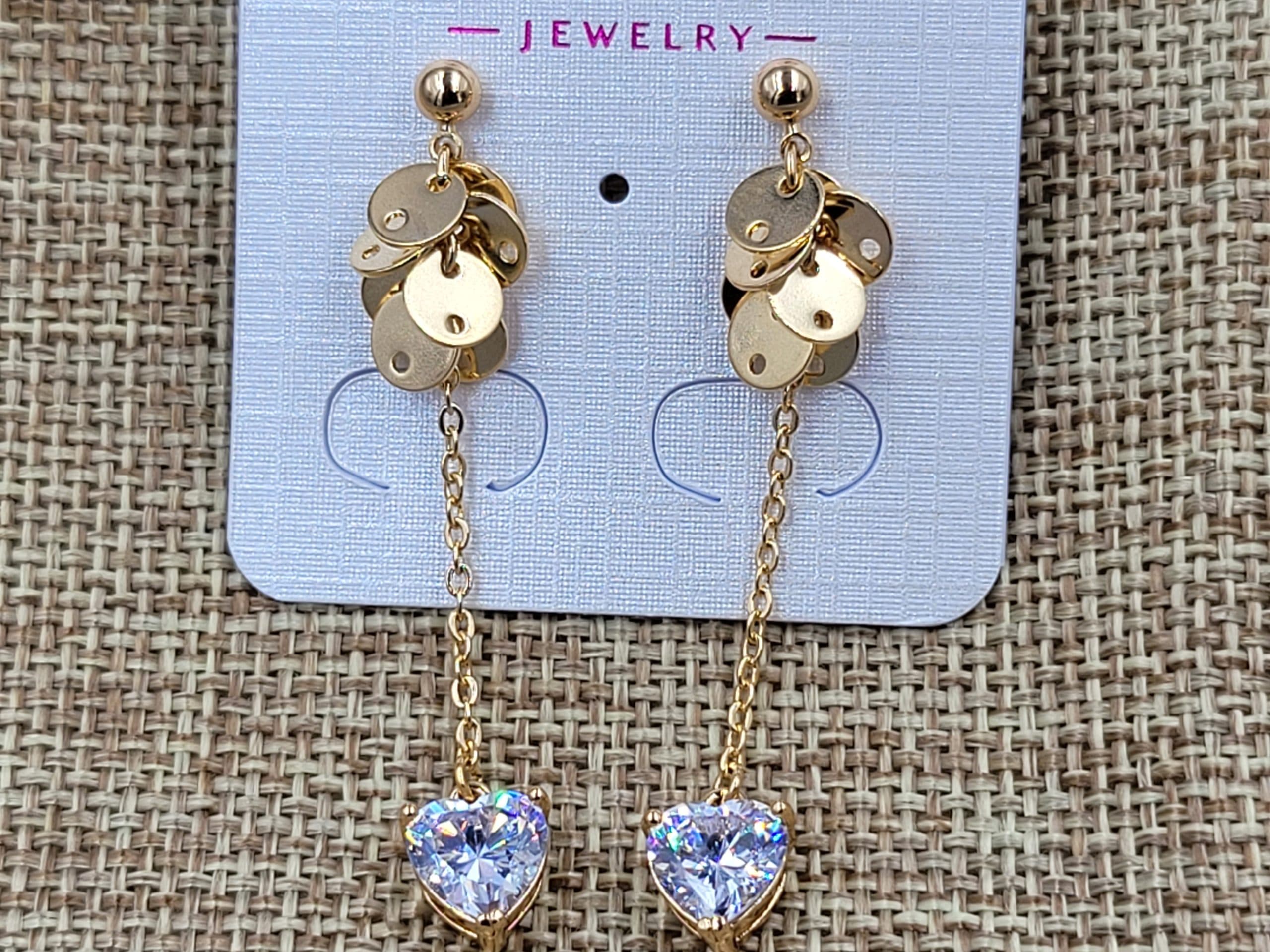 Гвоздики Xuping 9 мм 5,5 см позолота 18к