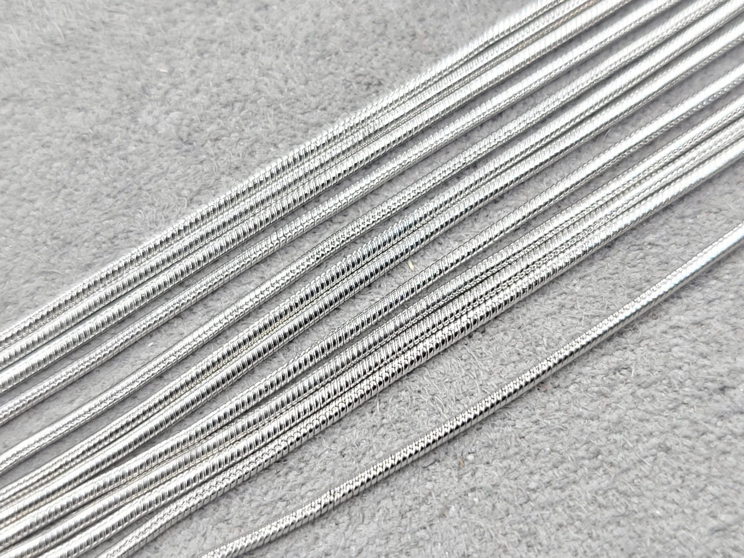 Ланцюжок Xuping 1 мм довжина 60 см родій