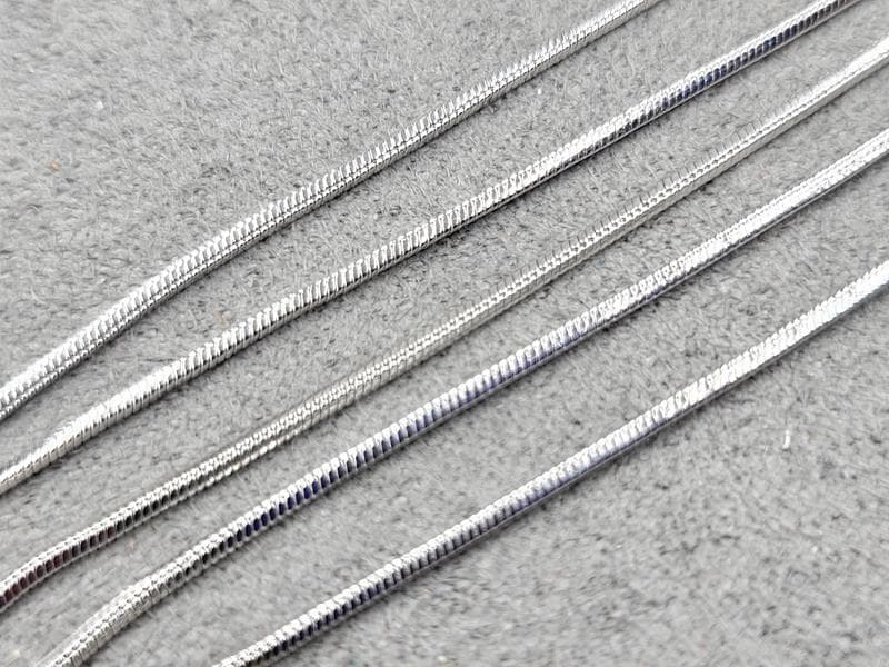 Ланцюг Xuping 1 мм довжина 35 см родій