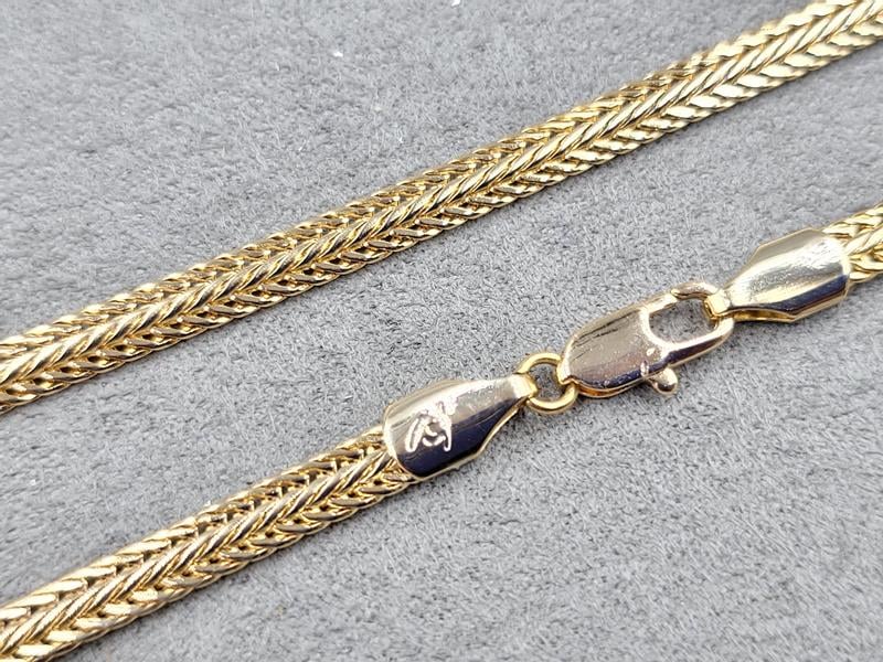 Ланцюг Xuping 4 мм довжина 60 см колір золото