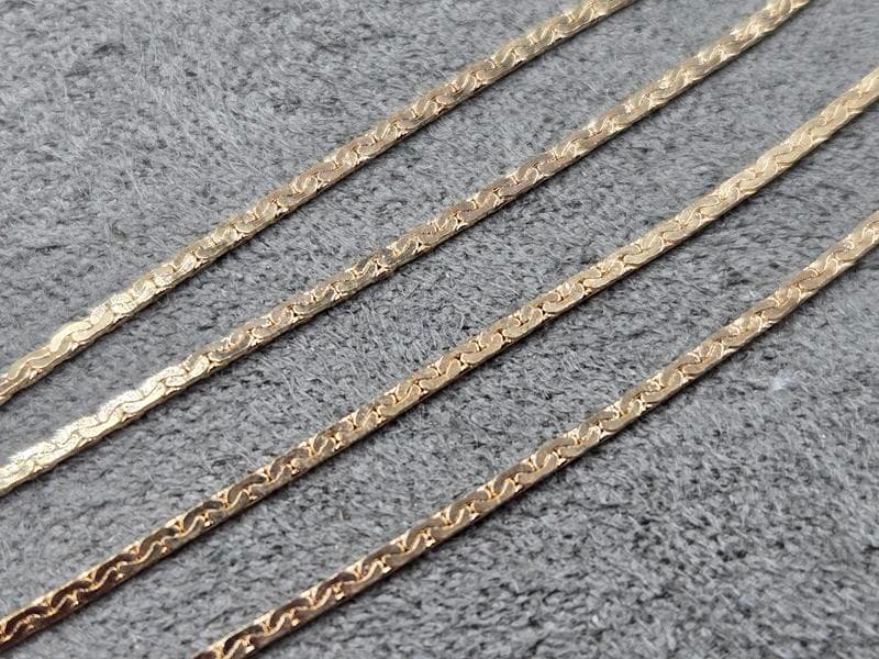 Ланцюг Xuping 1 мм довжина 45 см колір золото