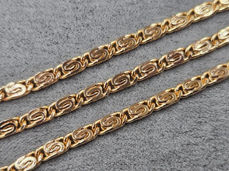 Ланцюг Xuping 3,5 мм довжина 50 см колір золото 18к