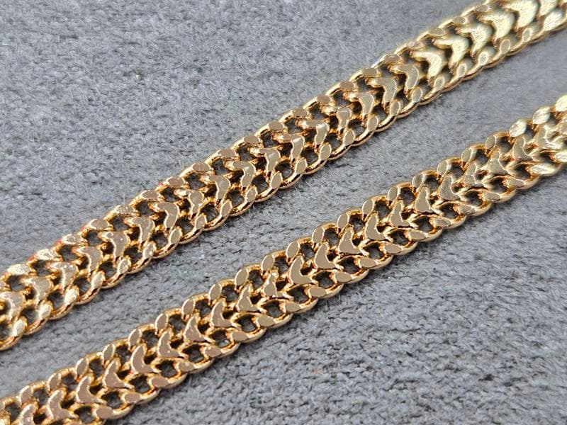 Ланцюг Xuping 5 мм довжина 50 см колір 18к