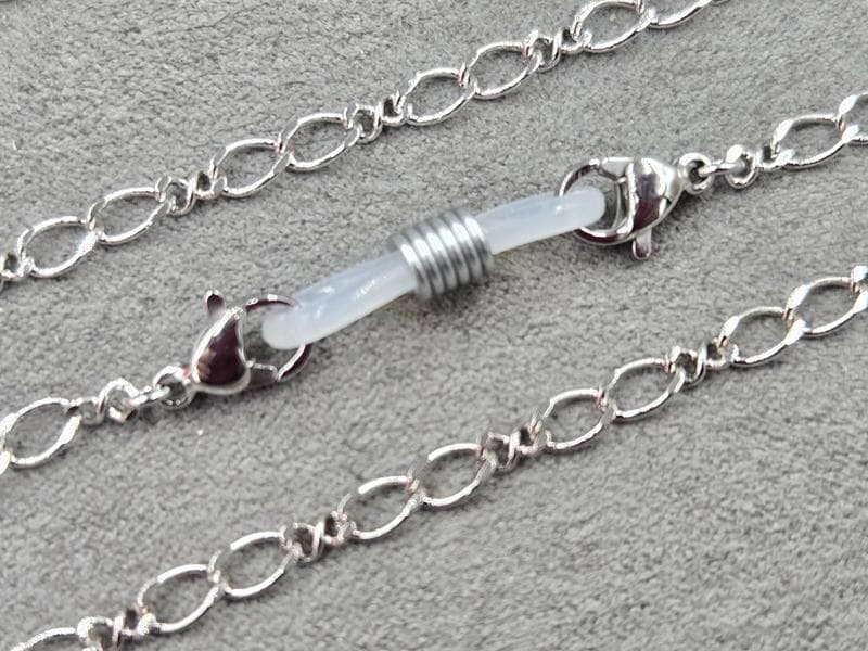 Ланцюг для окулярів Xuping 4 мм довжина 80 см родій