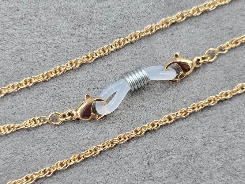 Ланцюг для окулярів Xuping 2 мм довжина 80 см колір 18к