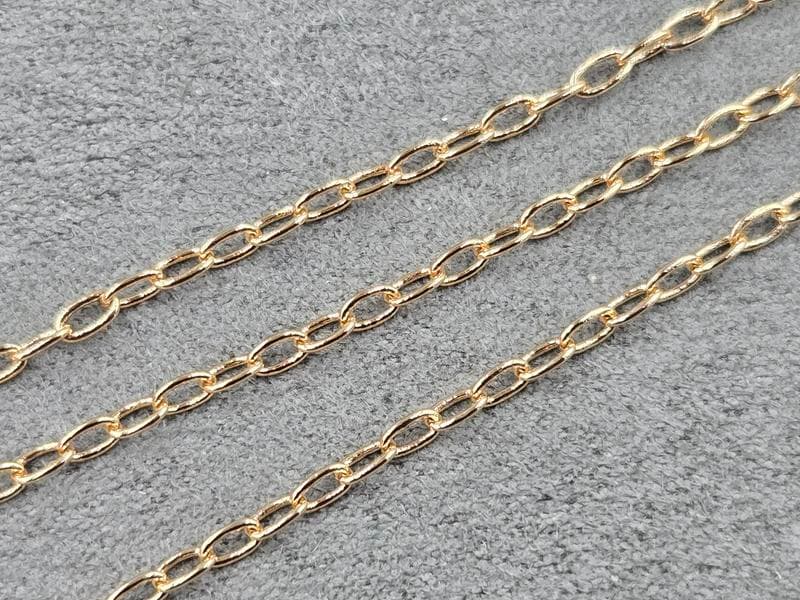 Ланцюг Xuping 2,3 мм довжина 50 см колір золото