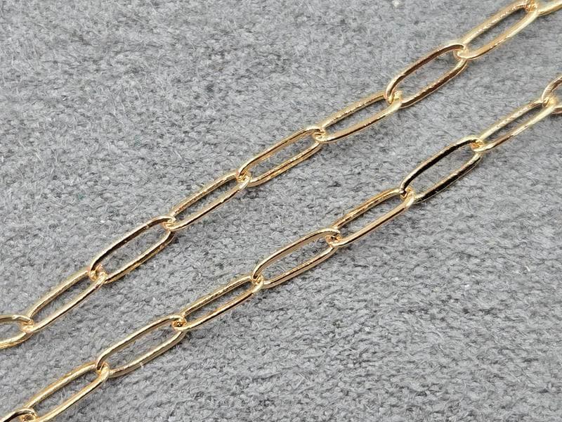 Ланцюг Xuping 2,5 мм довжина 45 см колір золото 18к